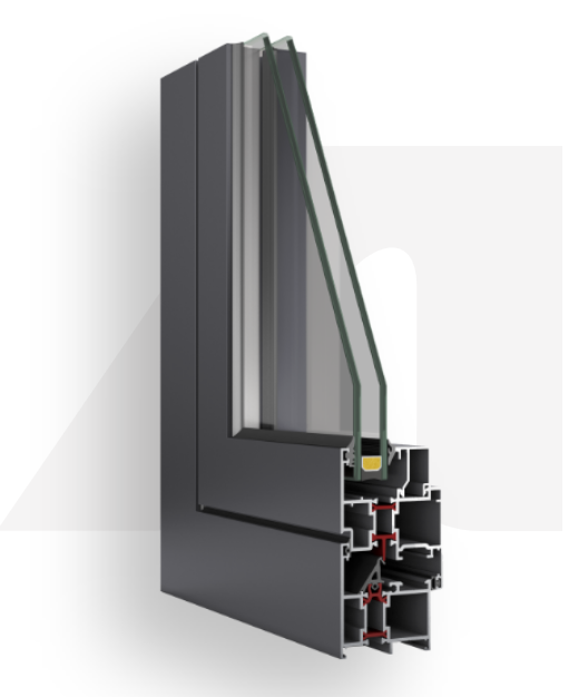 Th55 door and window systems