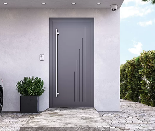 D90 ALUMINUM PANEL DOOR