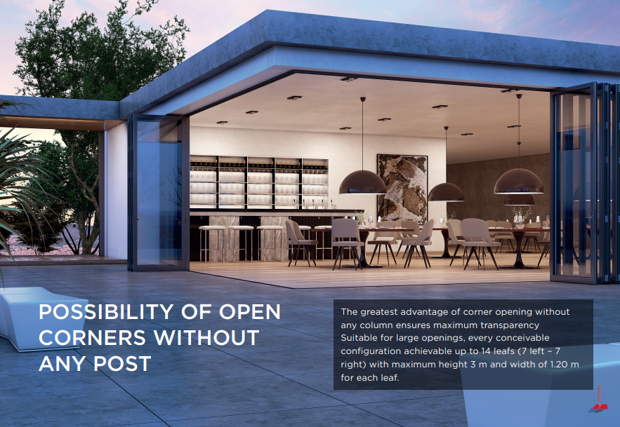 FD4600 Folding Thermal Insulated Door System