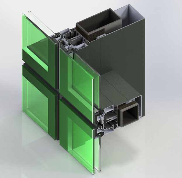 ÇT68 STEEL REINFORCED FACADE SYSTEM