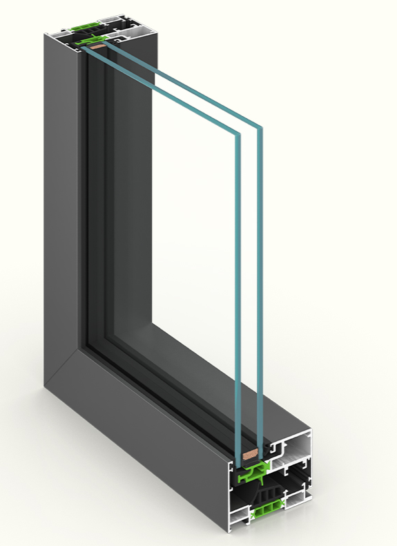 W85hs Hidden Sash Window and Door System
