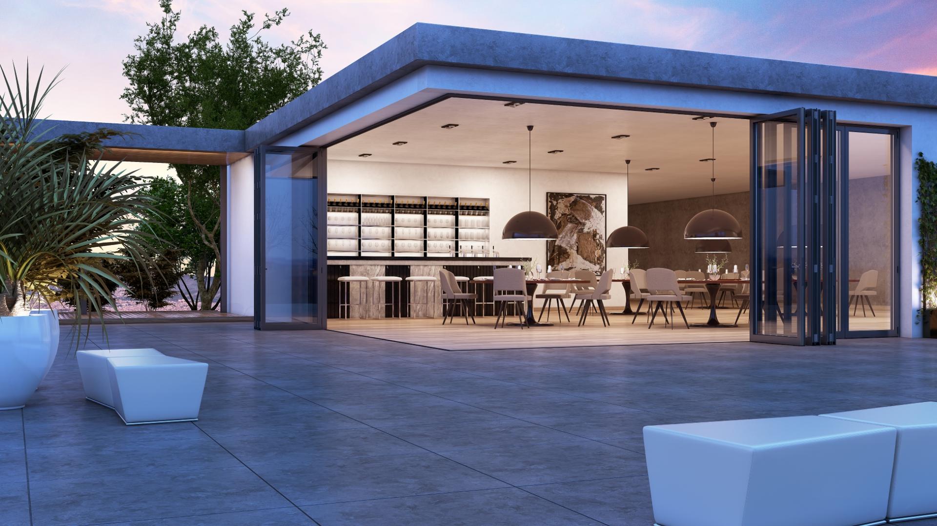 Thermal Insulated Folding Door System