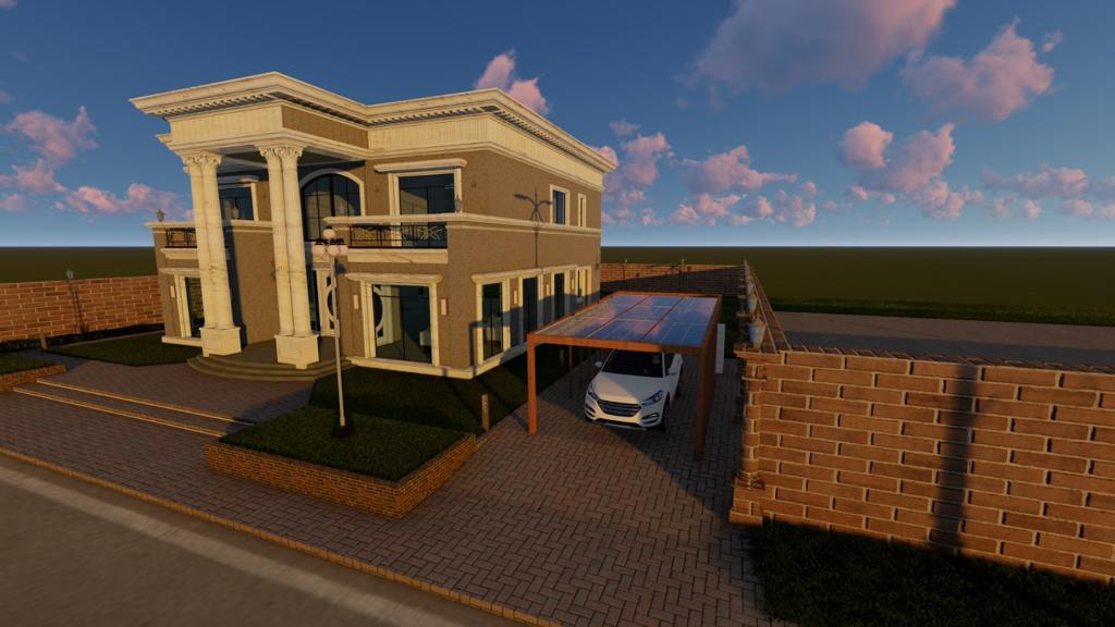 Skyport Solar Powered Vehicle Parking Station